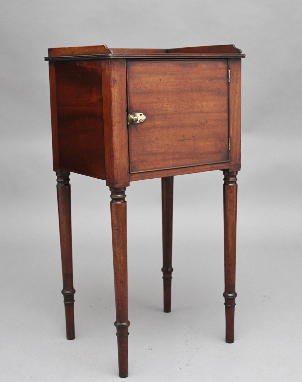 Early 19th Century mahogany bedside cabinet