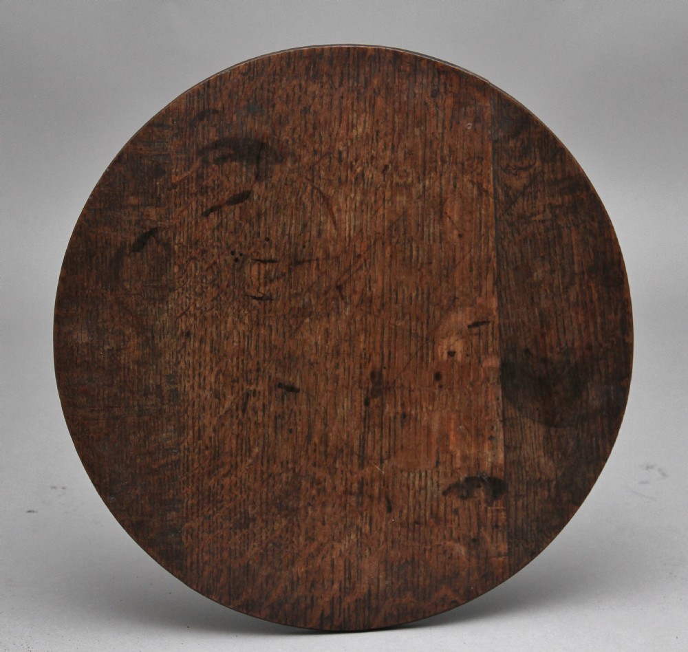 18th Century oak tripod table View IV