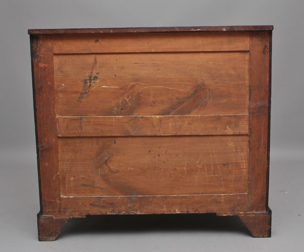 18th Century mahogany chest of drawers View V