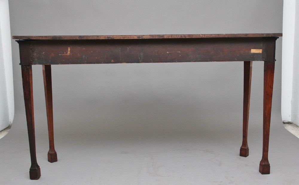 Early 19th Century satinwood serpentine serving table View VI