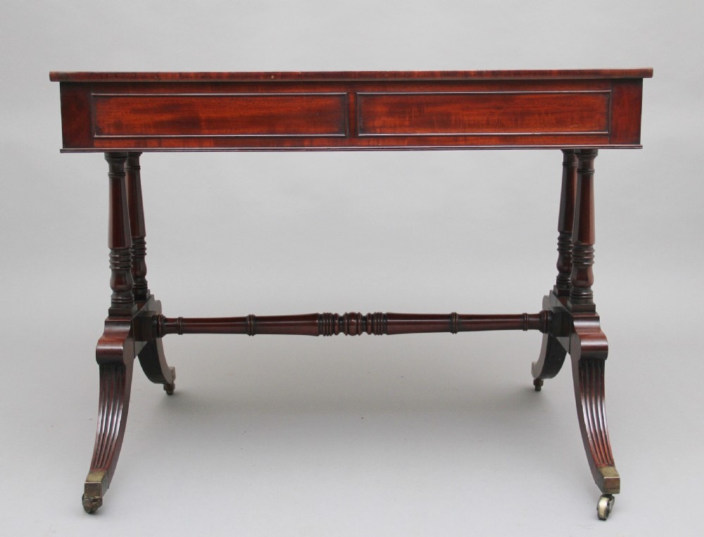 Early 19th Century mahogany library table View VI