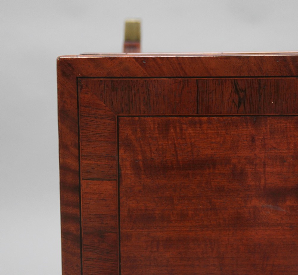 Early 19th Century mahogany library table View IX