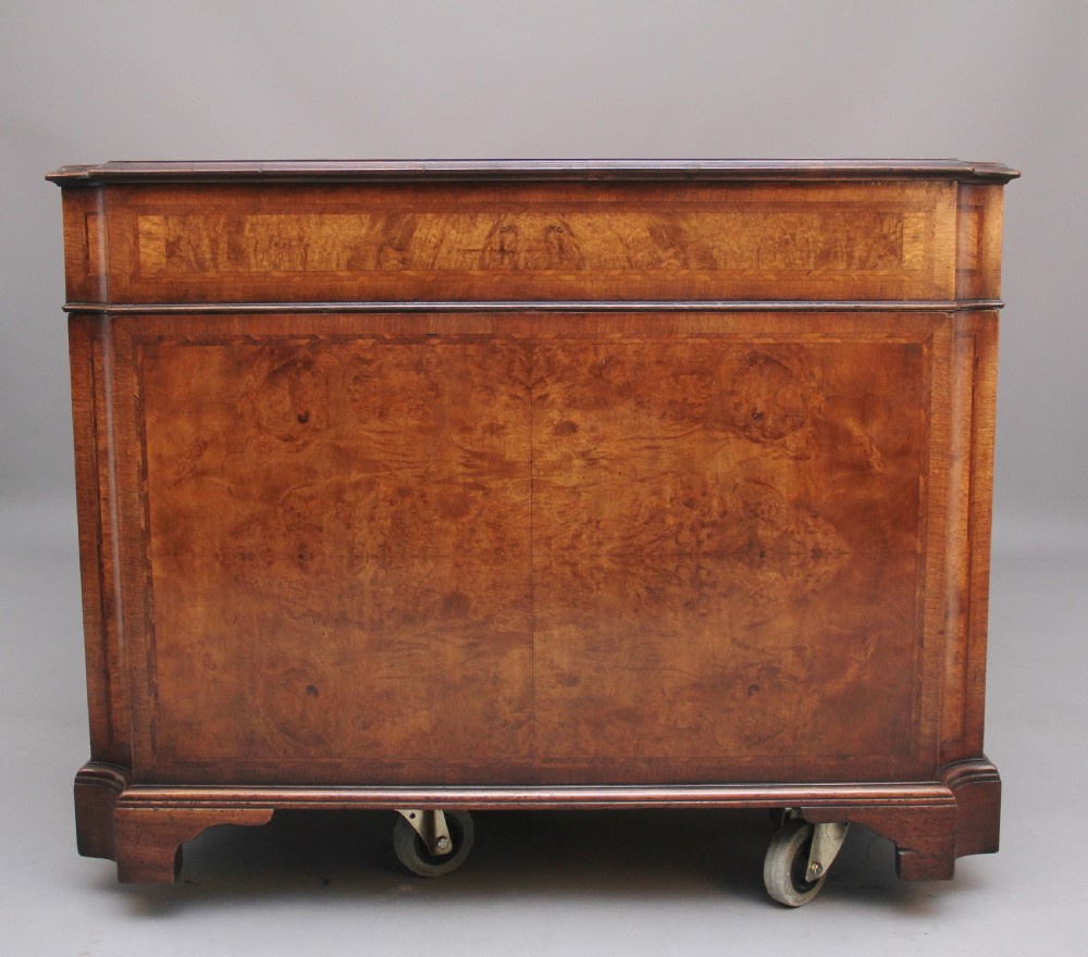 Early 20th Century burr walnut desk View V