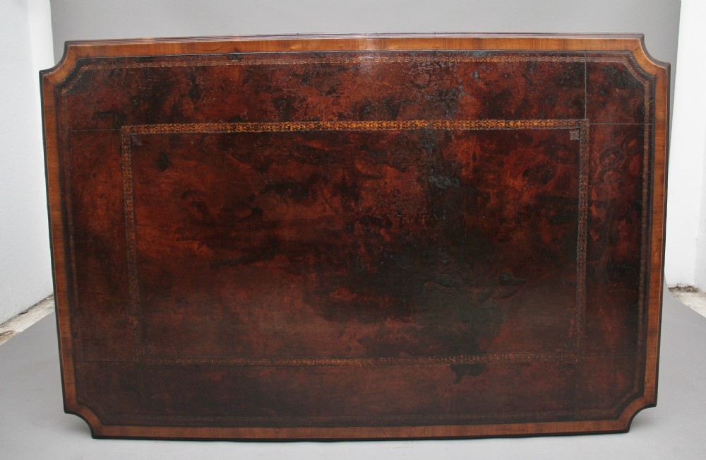 Early 20th Century burr walnut desk View X