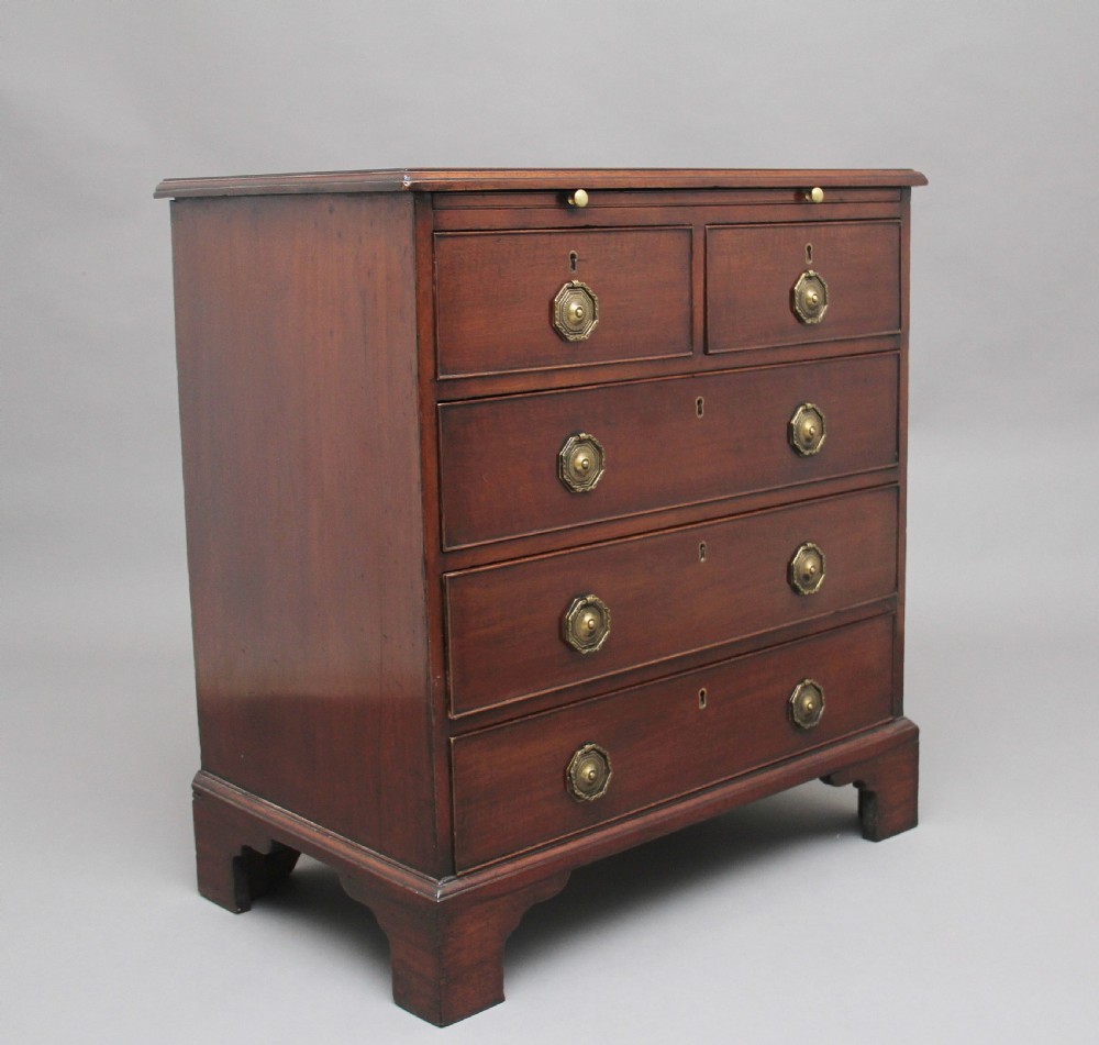 18th Century mahogany chest with slide View II