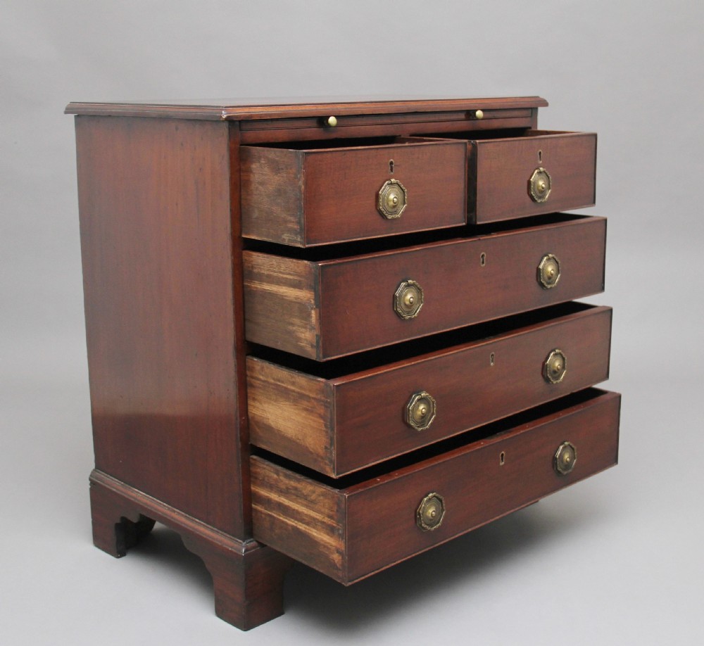 18th Century mahogany chest with slide View IV