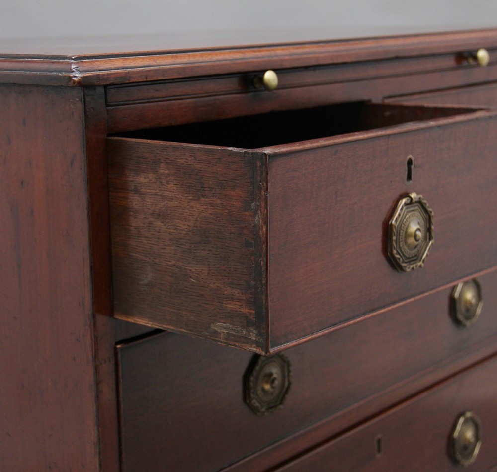 18th Century mahogany chest with slide View X