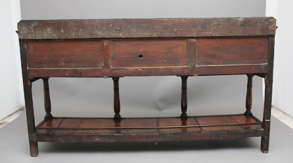 18th Century oak potboard dresser View IV