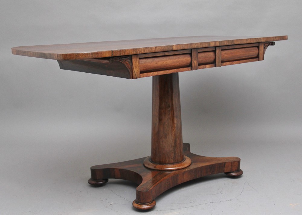 Early 19th Century rosewood sofa table View II