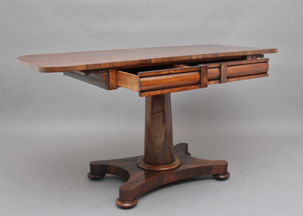 Early 19th Century rosewood sofa table View III