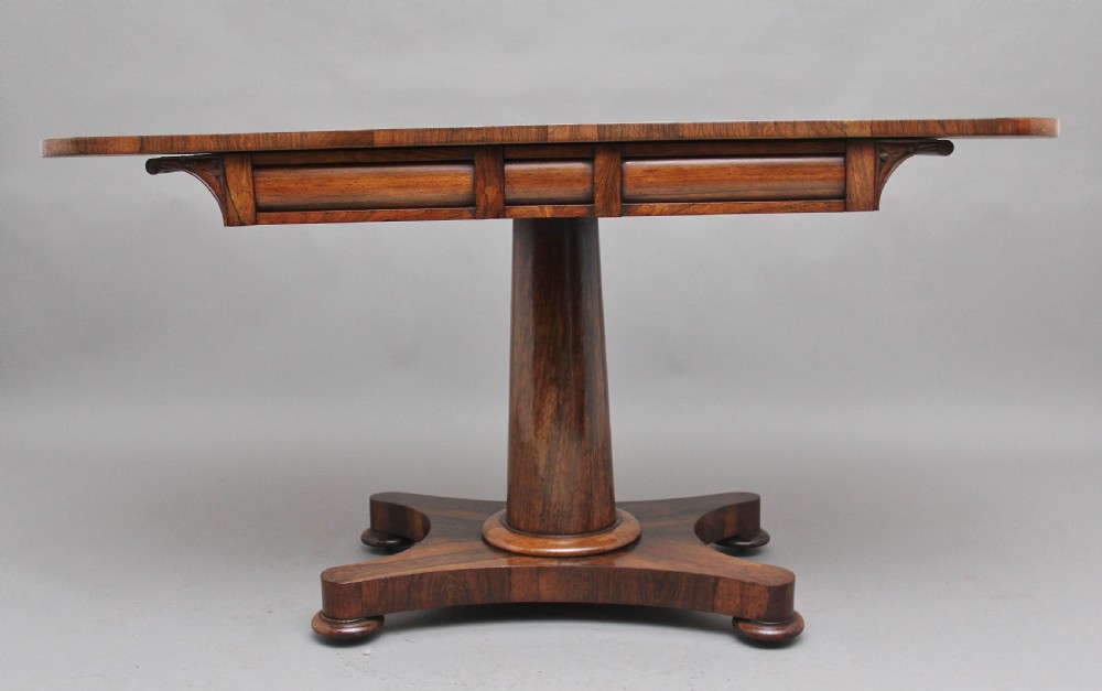 Early 19th Century rosewood sofa table View VIII