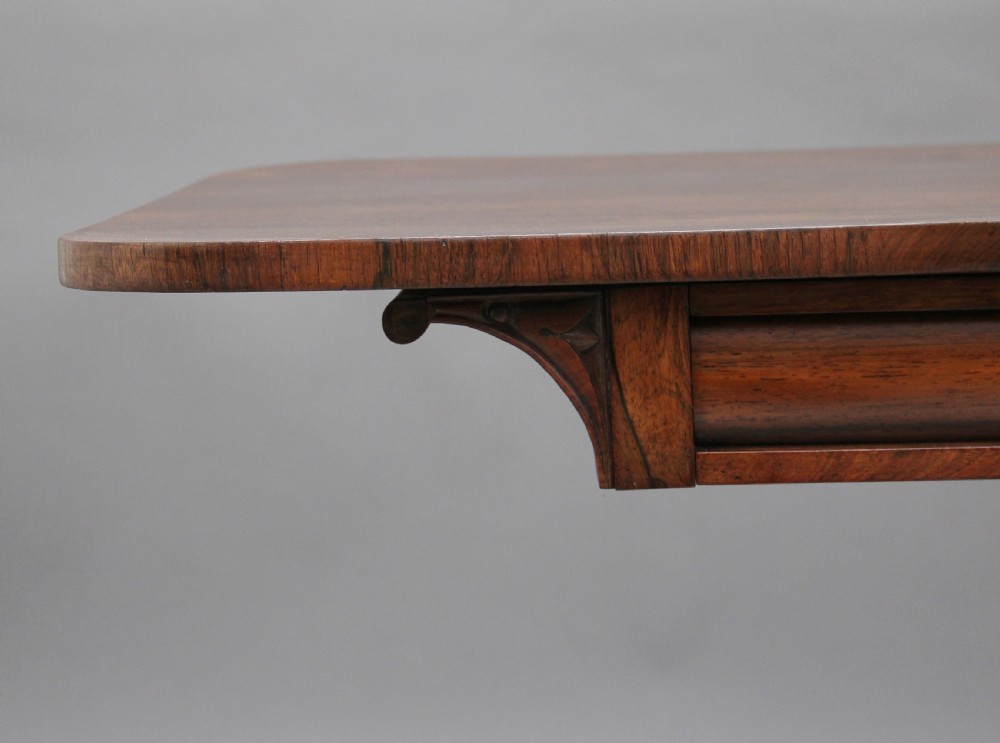 Early 19th Century rosewood sofa table View IX