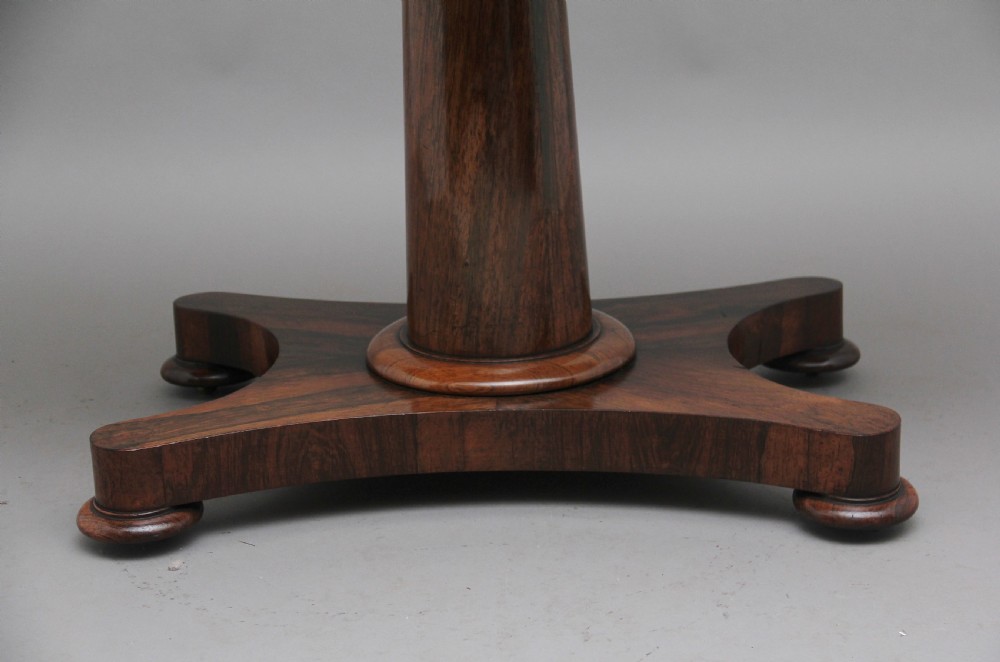 Early 19th Century rosewood sofa table View X