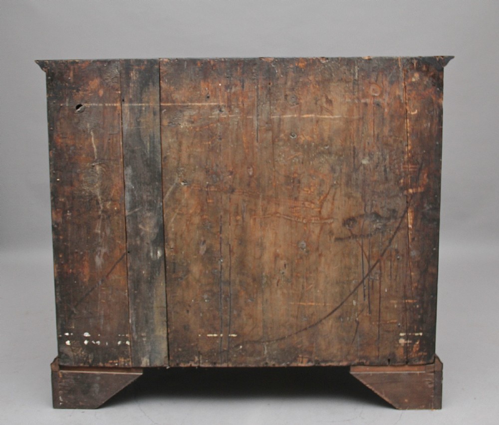 18th Century walnut chest of drawers View V