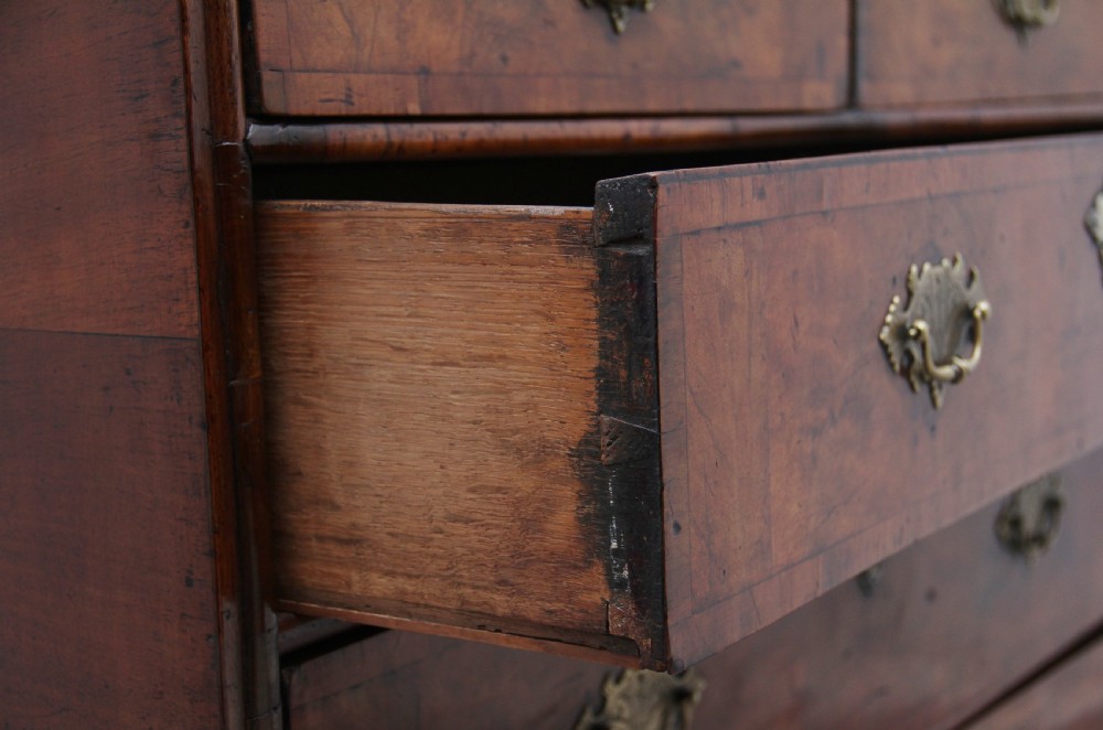 18th Century walnut chest of drawers View IX
