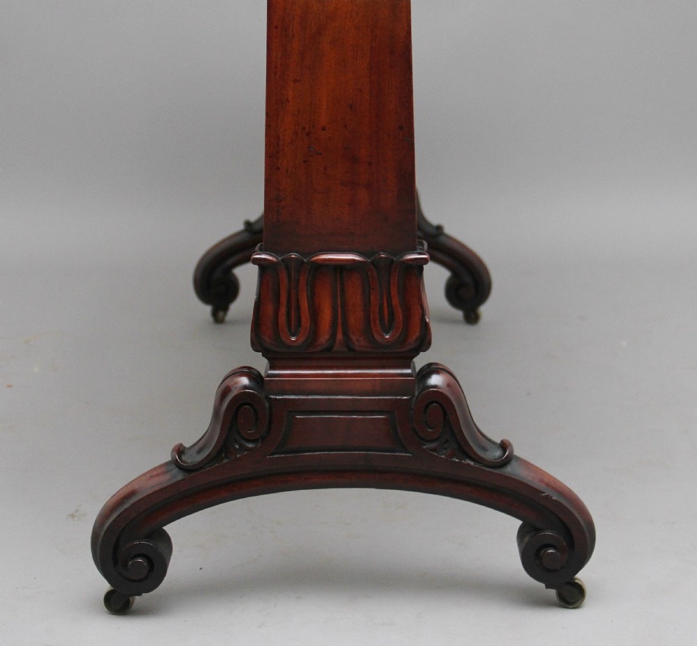 Early 19th Century mahogany library table View VI