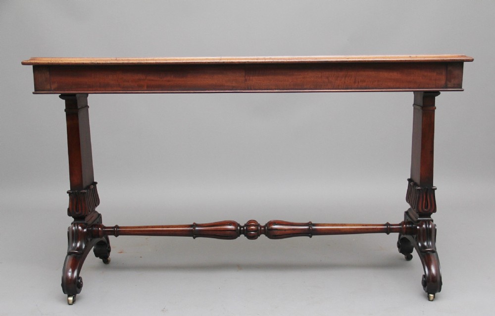 Early 19th Century mahogany library table View VII
