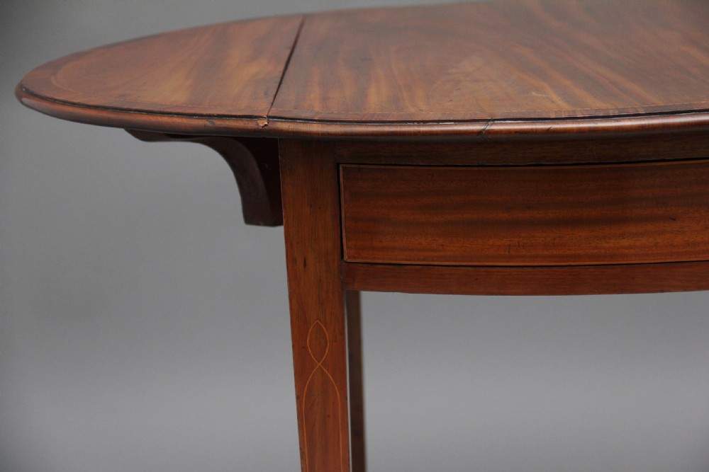 Early 19th Century mahogany Pembroke table View X