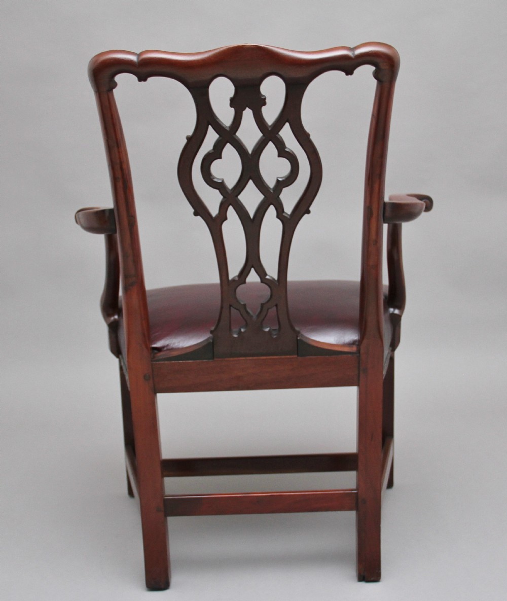19th Century mahogany Chippendale style chair View III