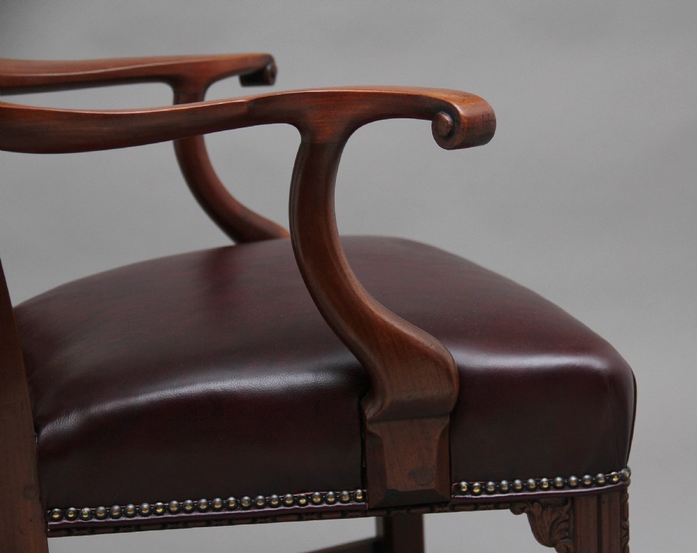 19th Century mahogany Chippendale style chair View IX