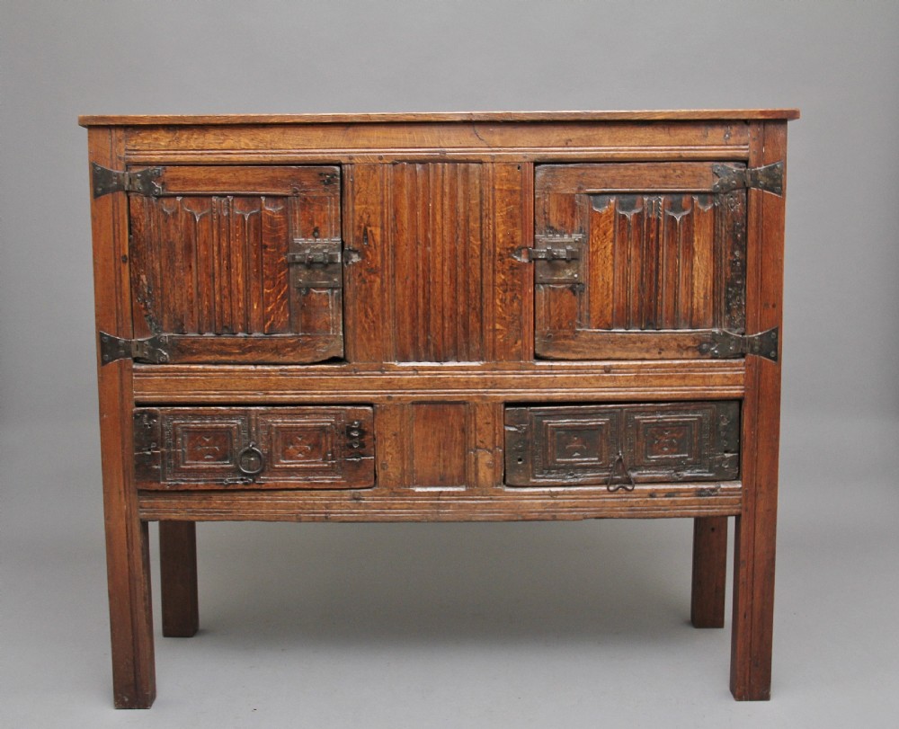 18th Century oak cupboard