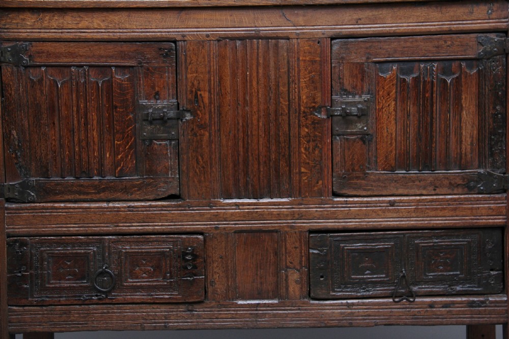 18th Century oak cupboard View X