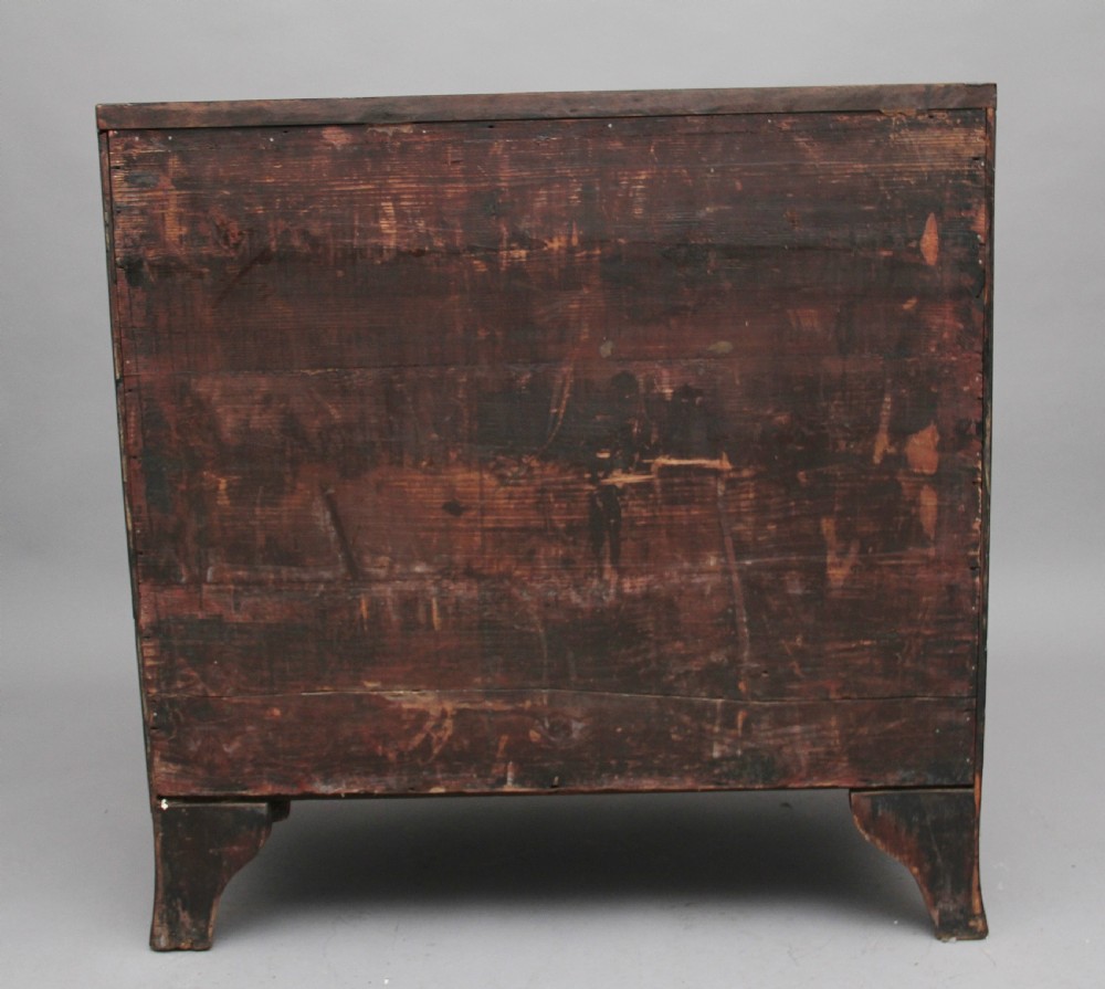 Early 19th Century mahogany bowfront chest of drawers View V