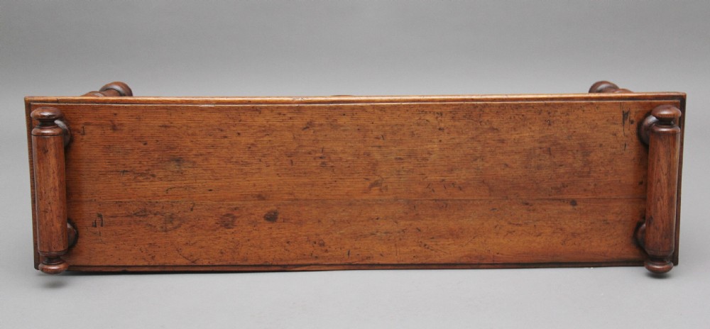 19th Century oak hall bench View VI