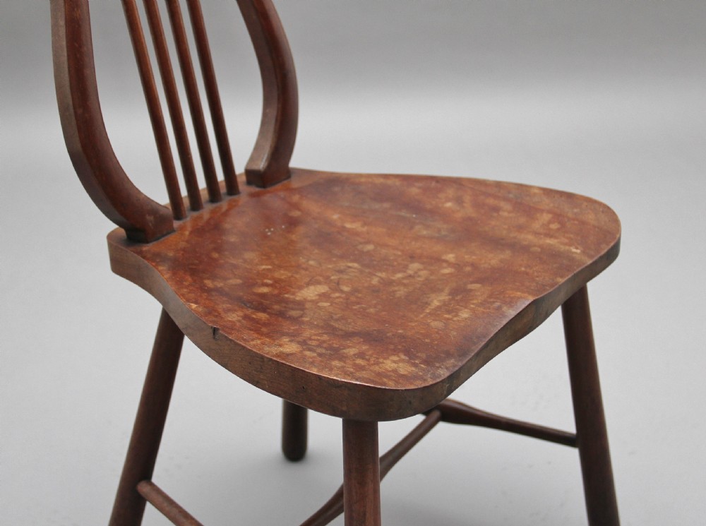 Early 19th Century fruitwood country side chair View VI