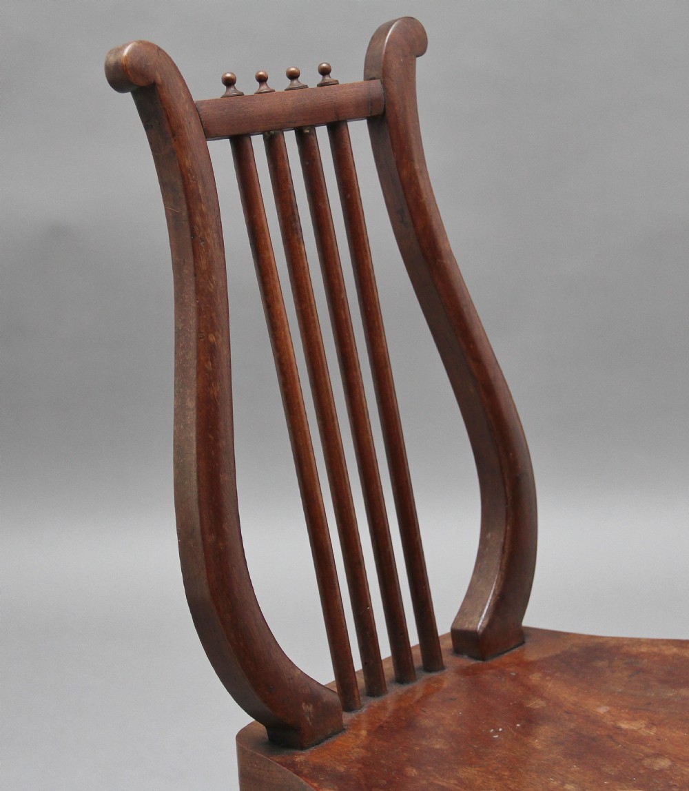 Early 19th Century fruitwood country side chair View VII