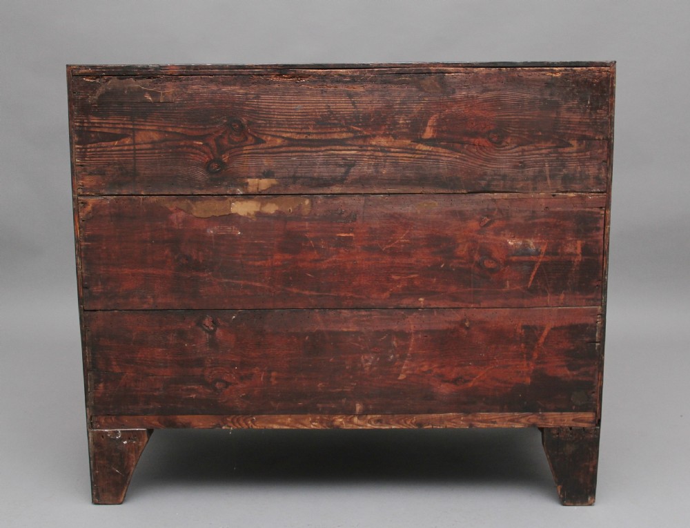 Early 19th Century mahogany bowfront chest View V