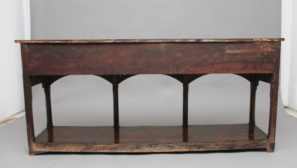 Mid 18th Century walnut country dresser View IV