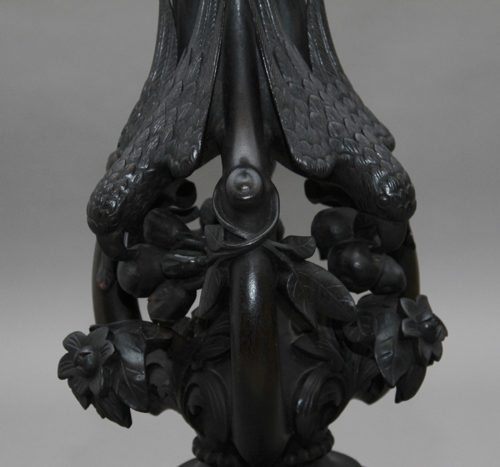 19th Century carved mahogany jardinere View VII
