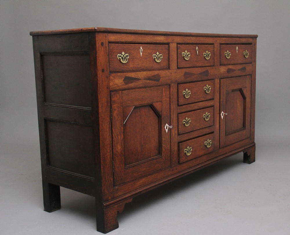 18th Century oak dresser base View IX