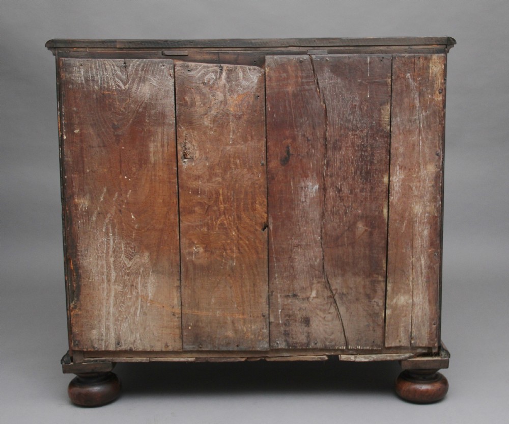 18th Century walnut chest of drawers View V