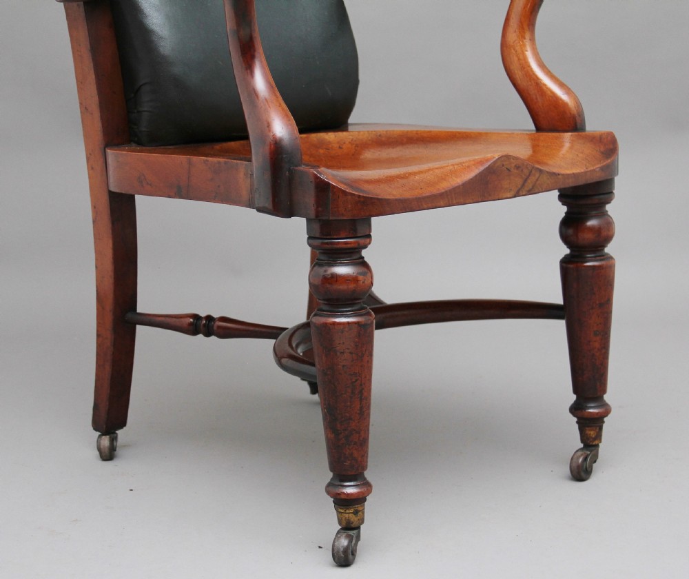 19th Century Heals of London library chair View VII
