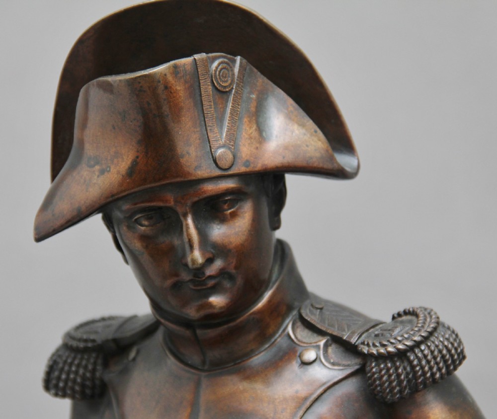 Early 19th Century bronze sculpture of Napoleon Bonaparte  View IX
