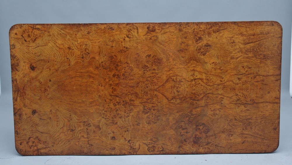 Early 19th Century pollard oak library table View VIII