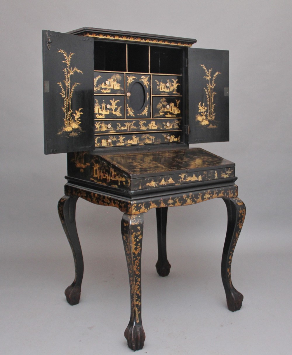 Early 19th Century Chinoiserie Bonheur Du Jour View II