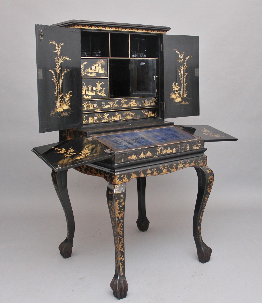 Early 19th Century Chinoiserie Bonheur Du Jour View III