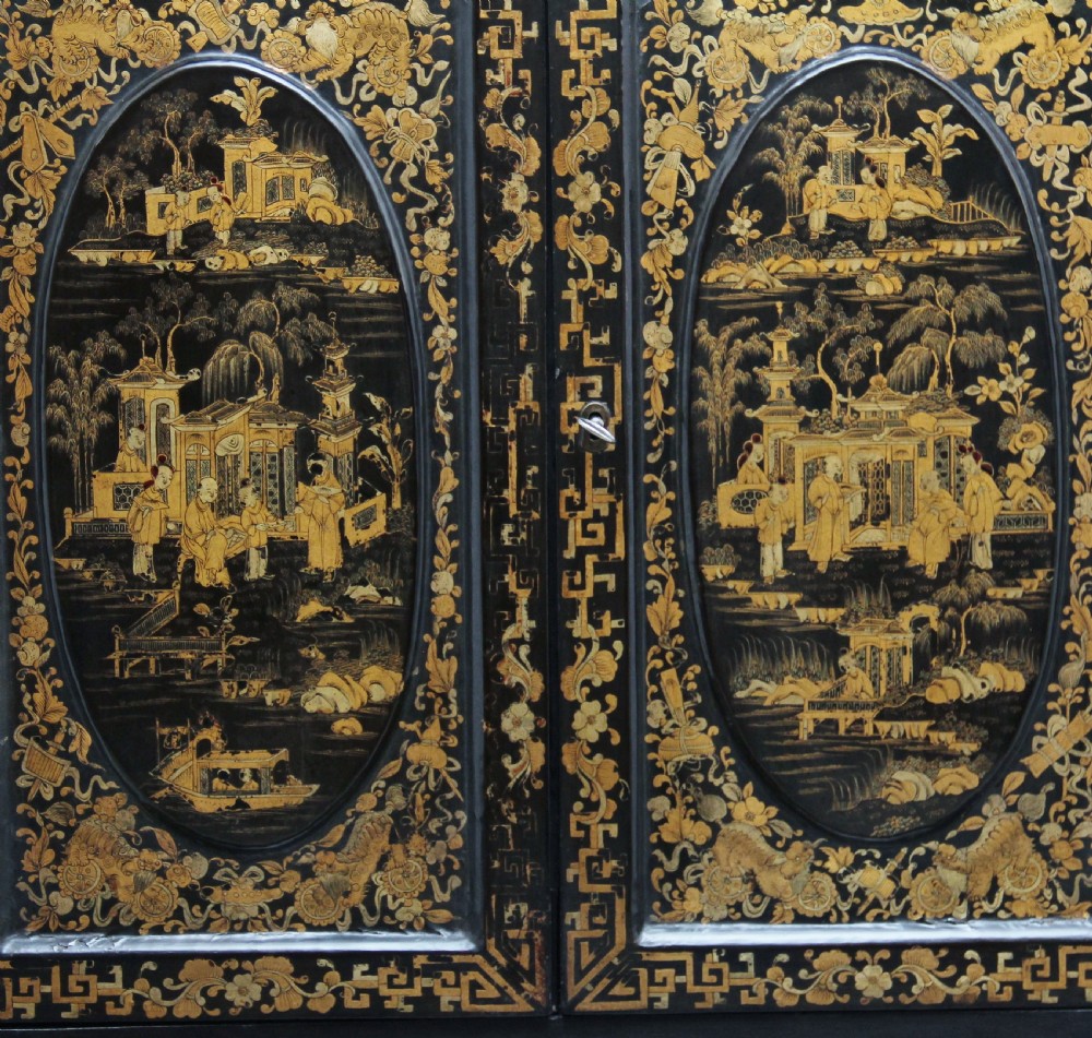 Early 19th Century Chinoiserie Bonheur Du Jour View XI