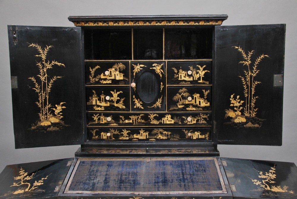 Early 19th Century Chinoiserie Bonheur Du Jour View XII