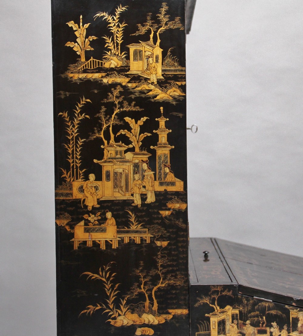 Early 19th Century Chinoiserie Bonheur Du Jour View XIII