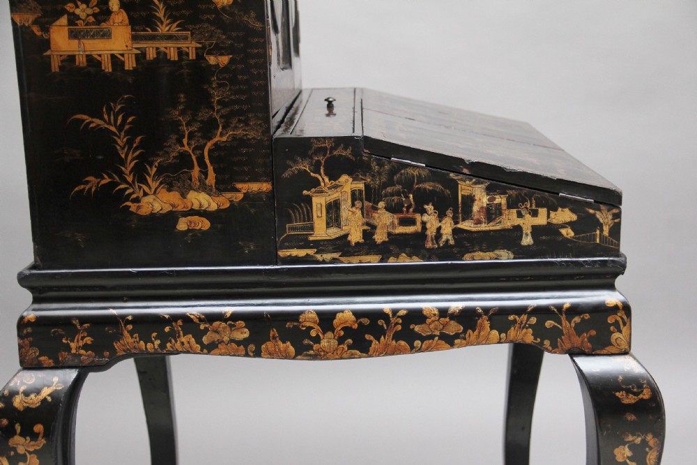 Early 19th Century Chinoiserie Bonheur Du Jour View XIV