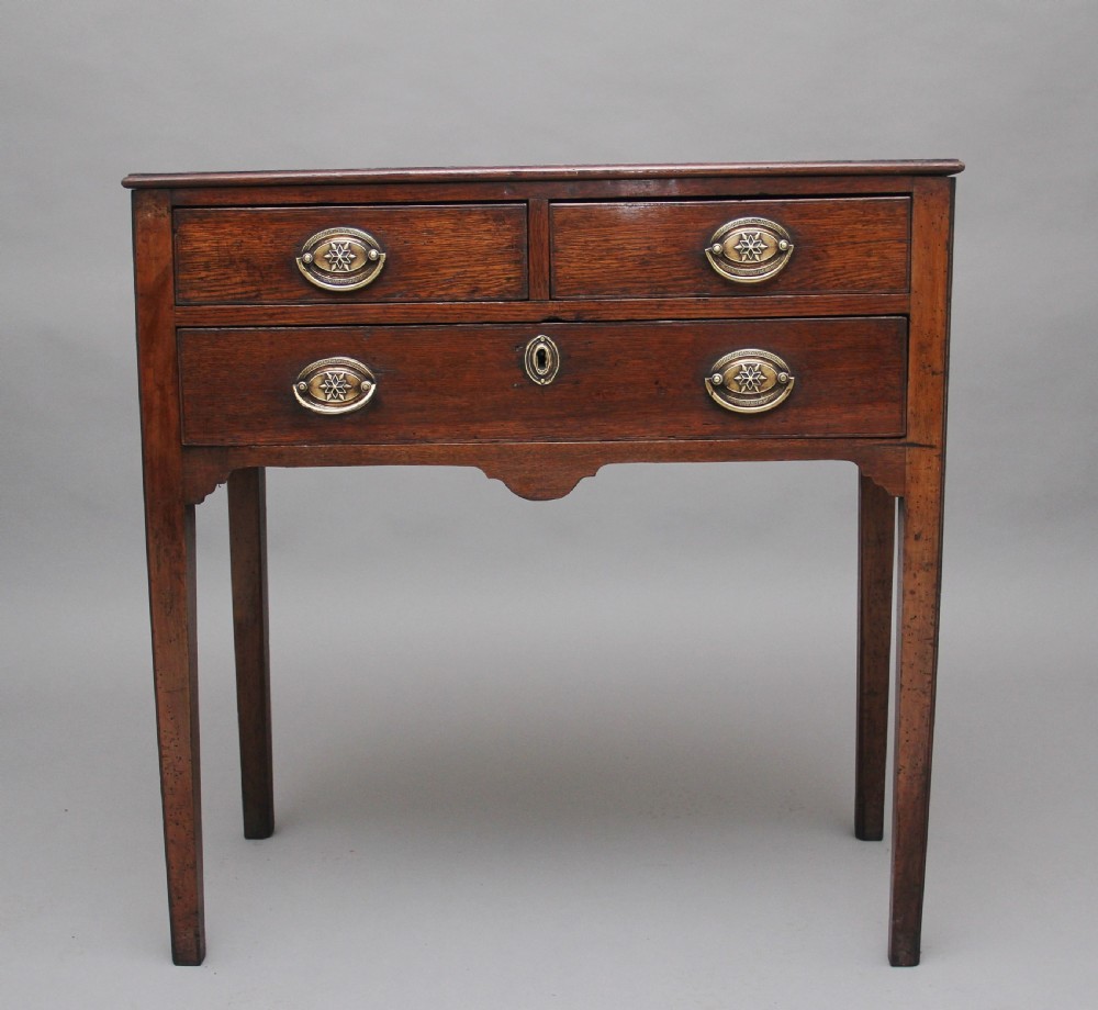 Early 19th Century oak side table