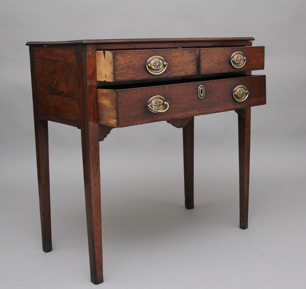 Early 19th Century oak side table View III