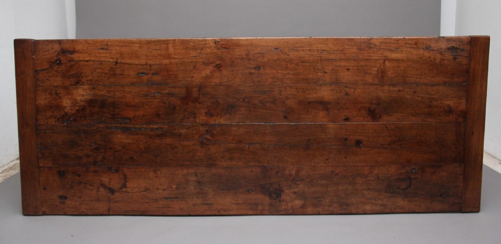Early 19th Century fruitwood farmhouse table View VII