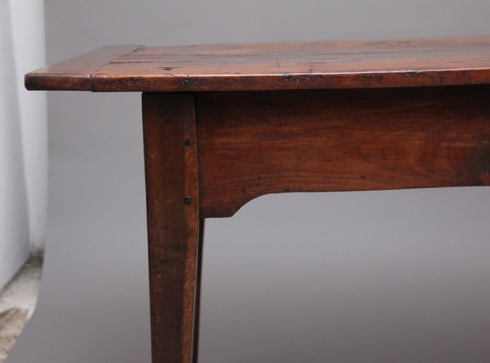 Early 19th Century fruitwood farmhouse table View VIII