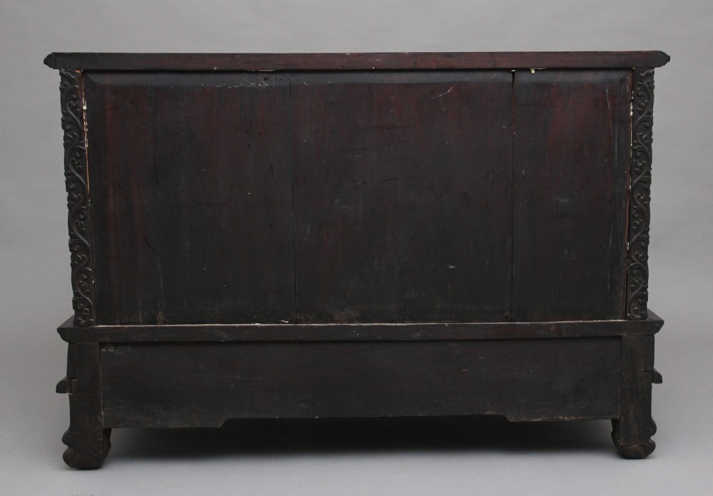 19th Century Chinese carved cabinet View VI