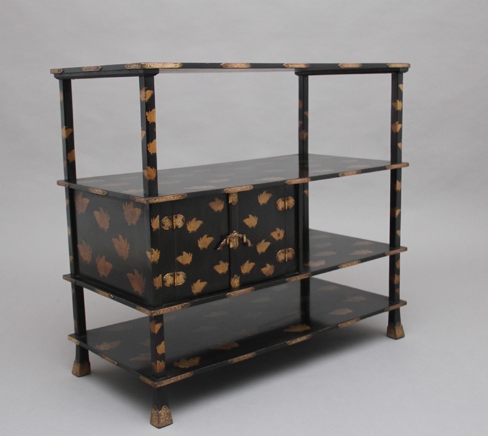 19th Century Japanese lacquered cabinet